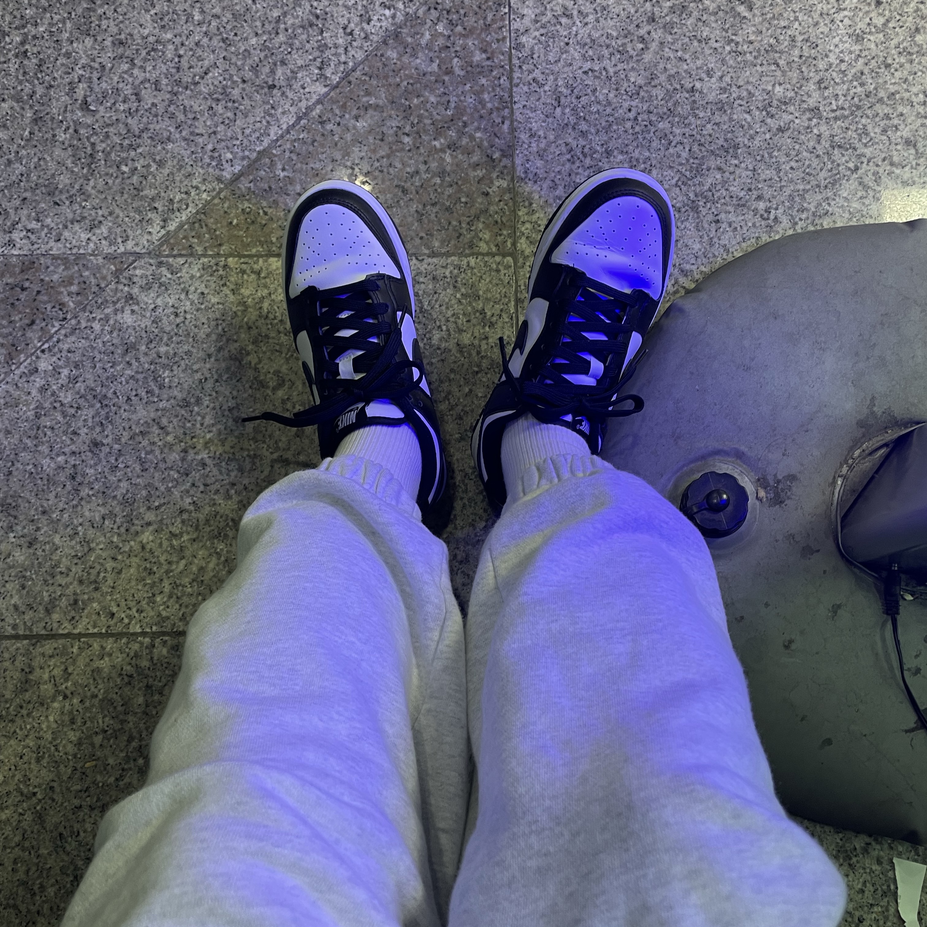 (W) Nike Dunk Low Black 착용 스타일