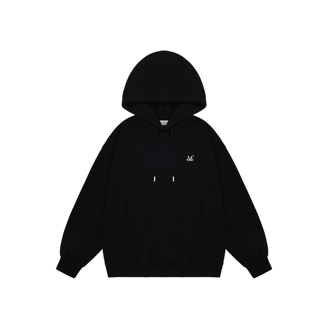 무센트 아크 백 로고 후디 블랙(MUCENT Arc Back Logo Hoodie Black) - 2