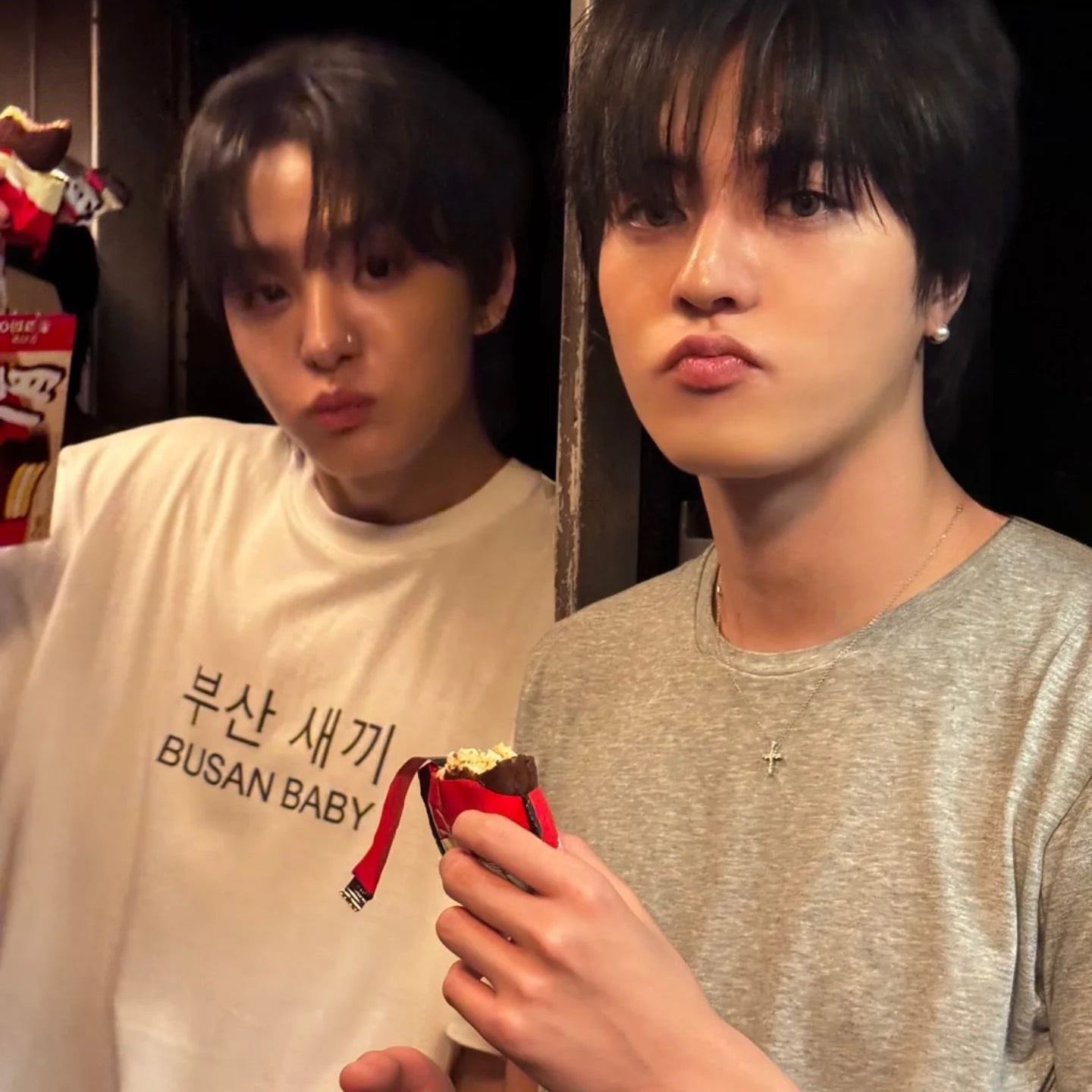 [KREAM 단독] Kims Fruits Busan Baby 착용 스타일
