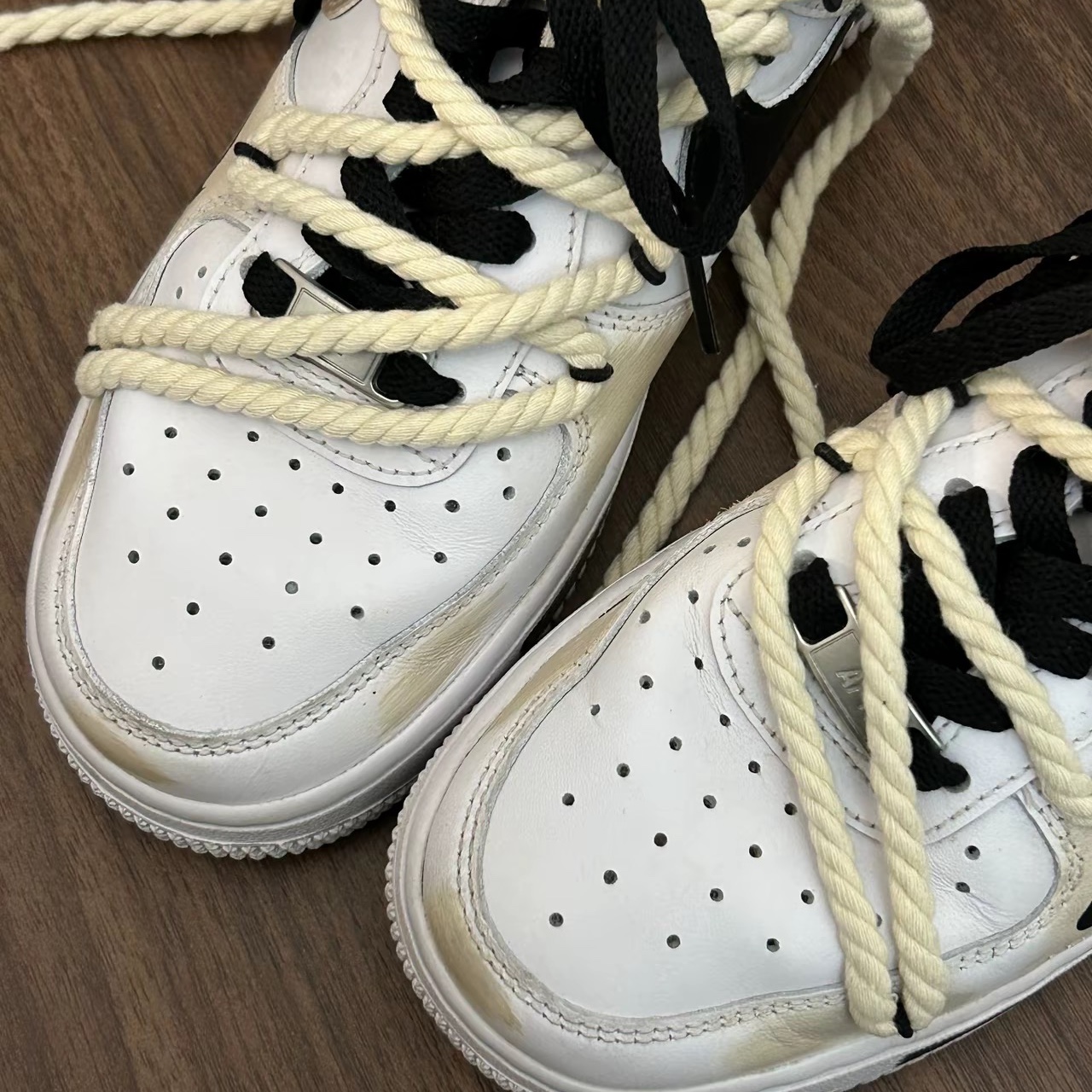 Nike Air Force 1 '07 Low White 착용 스타일 - 1