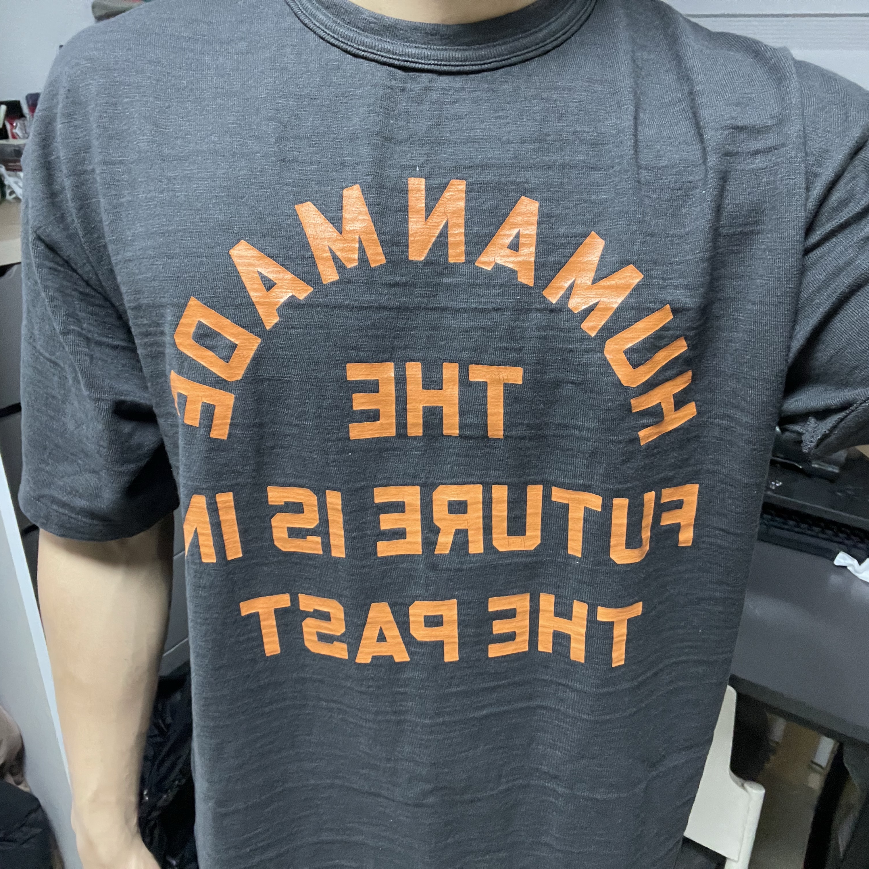 Human Made Graphic T-Shirt #10 Black 착용 스타일