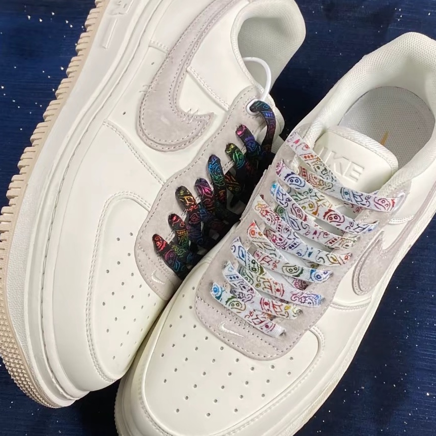 Nike Air Force 1 Luxe Summit White 착용 스타일 - 3