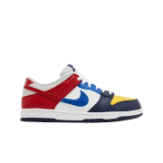Nike Dunk Low QS Midnight Navy and Varsity Red