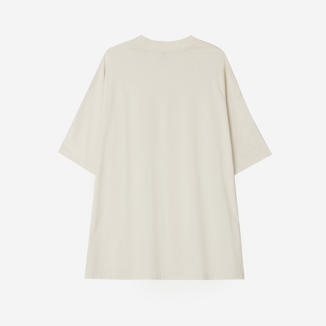 지지지 드림스테이트 오버핏 티셔츠 크림 베이지(zeezeezee DREAM STATE T-Shirt Cream Beige) - 2