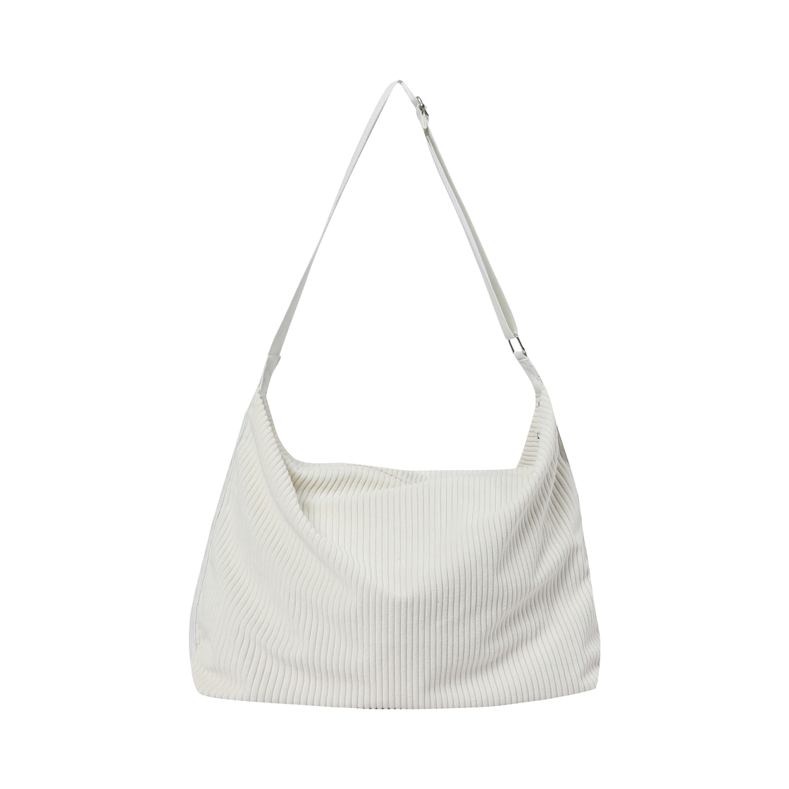 무센트 소프트 코듀로이 크로스 백 남녀공용 아이보리(MUCENT Soft Corduroy Cross Bag Unisex Ivory) - 2