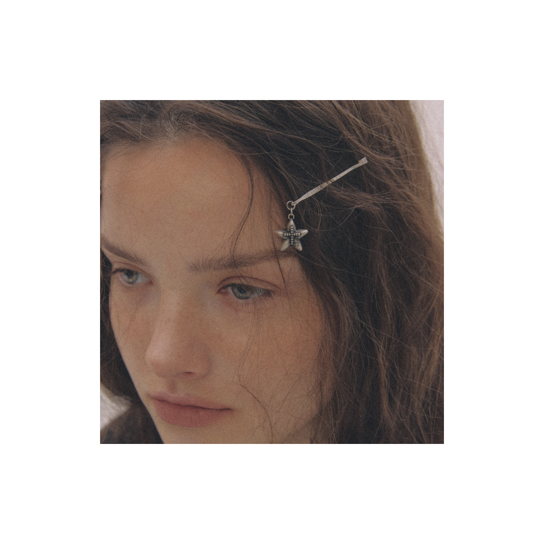 엔프프 엔찬티드 스타 헤어핀 블랙 실버(Nff Enchanted Star Hairpin Black Silver) - 2