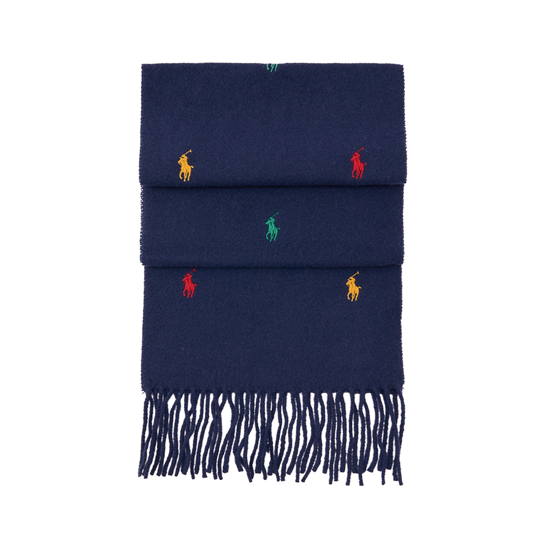 [15% 적립] 폴로 랄프 로렌 시그니처 포니 울 스카프 뉴포트 네이비 - 24FW([15% 적립] Polo Ralph Lauren Signature Pony Wool Scarf Newport Navy - 24FW) - 2
