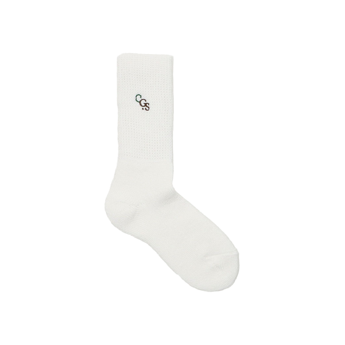 KM4DSS1CG24WT [KREAM 단독] California General Store x FAB IT Organic Cotton Logo Socks White - 24FW