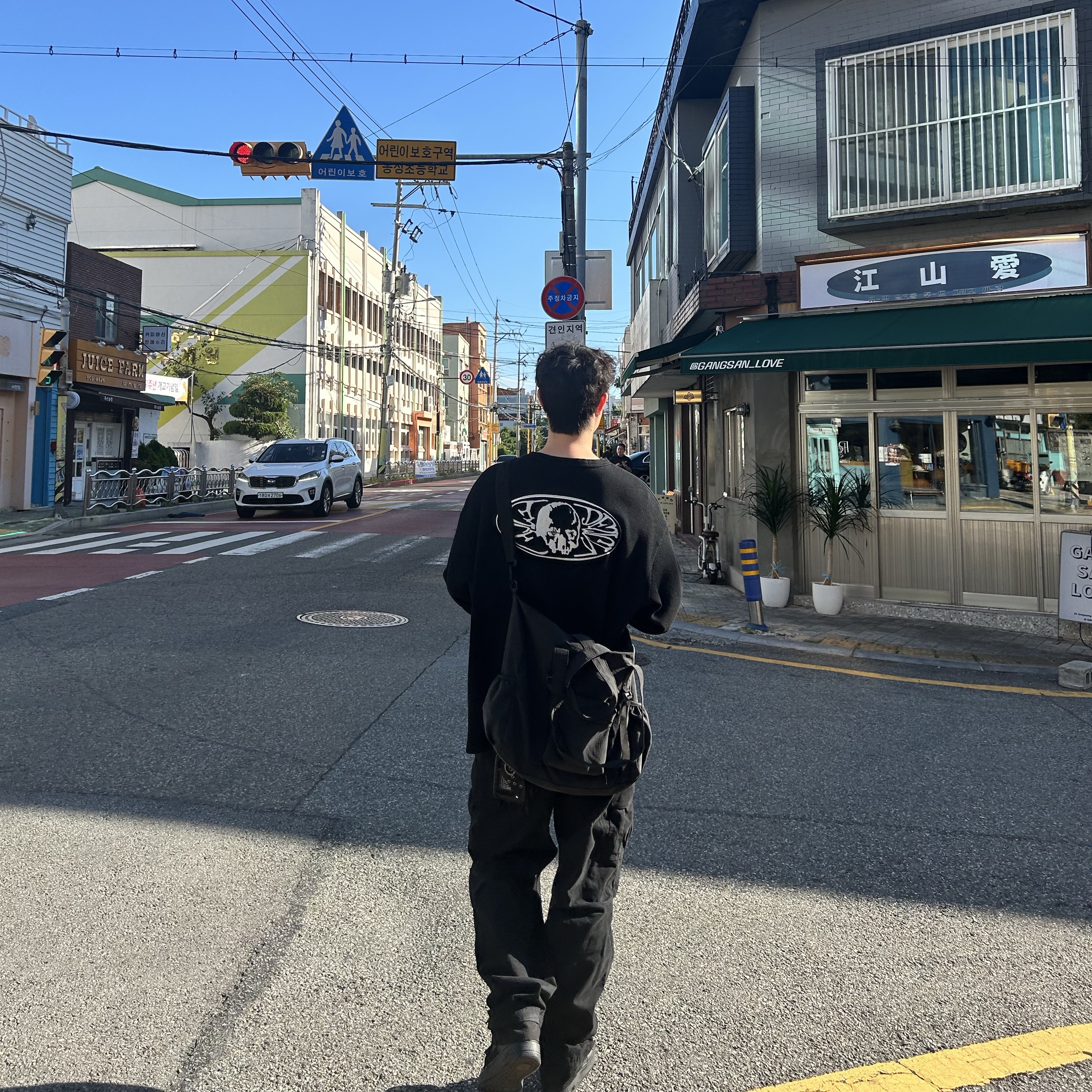 [더블적립] ETCE Prototype Layered Cargo Pants Black, Nike x Slam Jam Air Force 1 Low SP Black Off Noir 착용 스타일 - 1