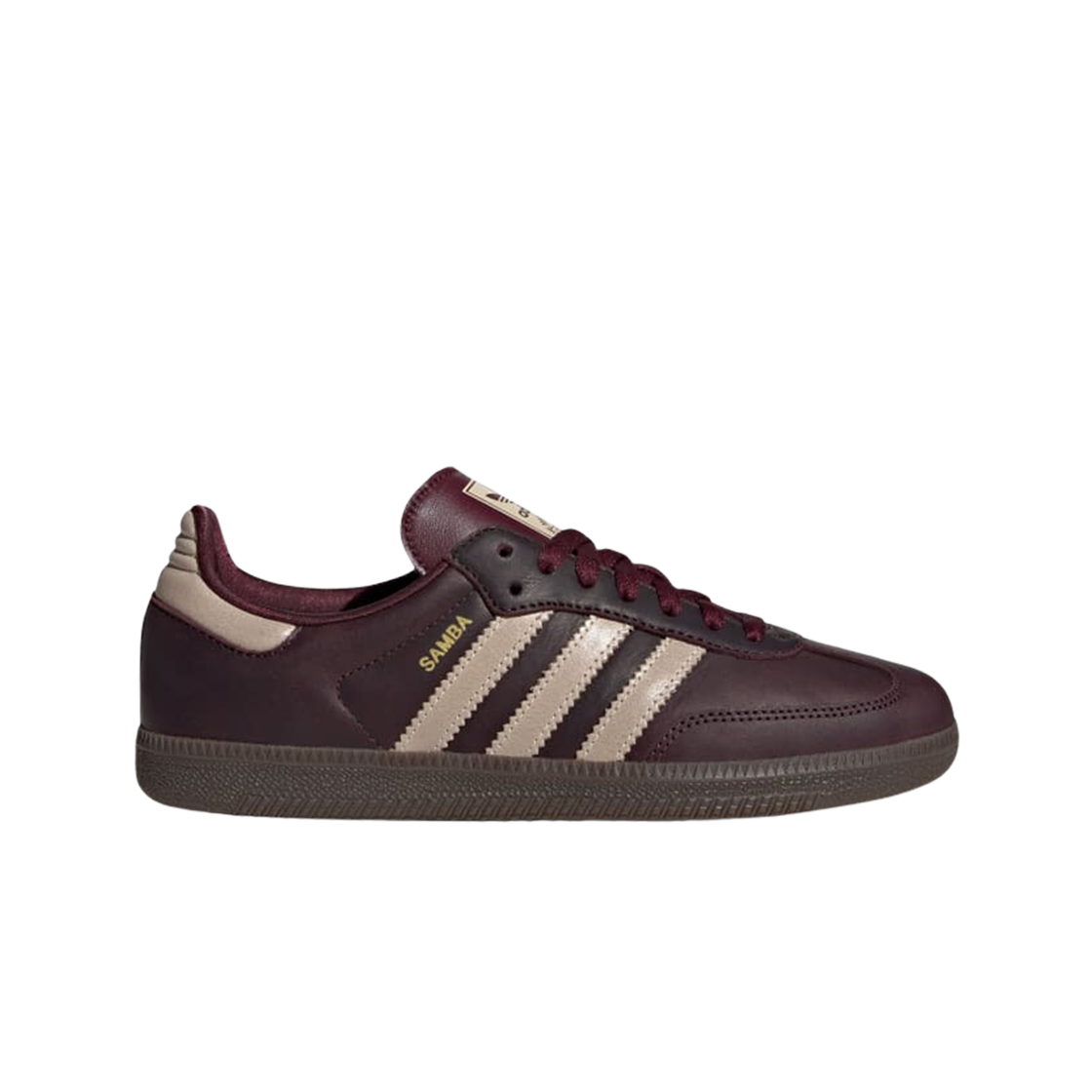 (W) 아디다스 삼바 OG 마룬 크리스탈 샌드((W) Adidas Samba OG Maroon Crystal Sand) - 1