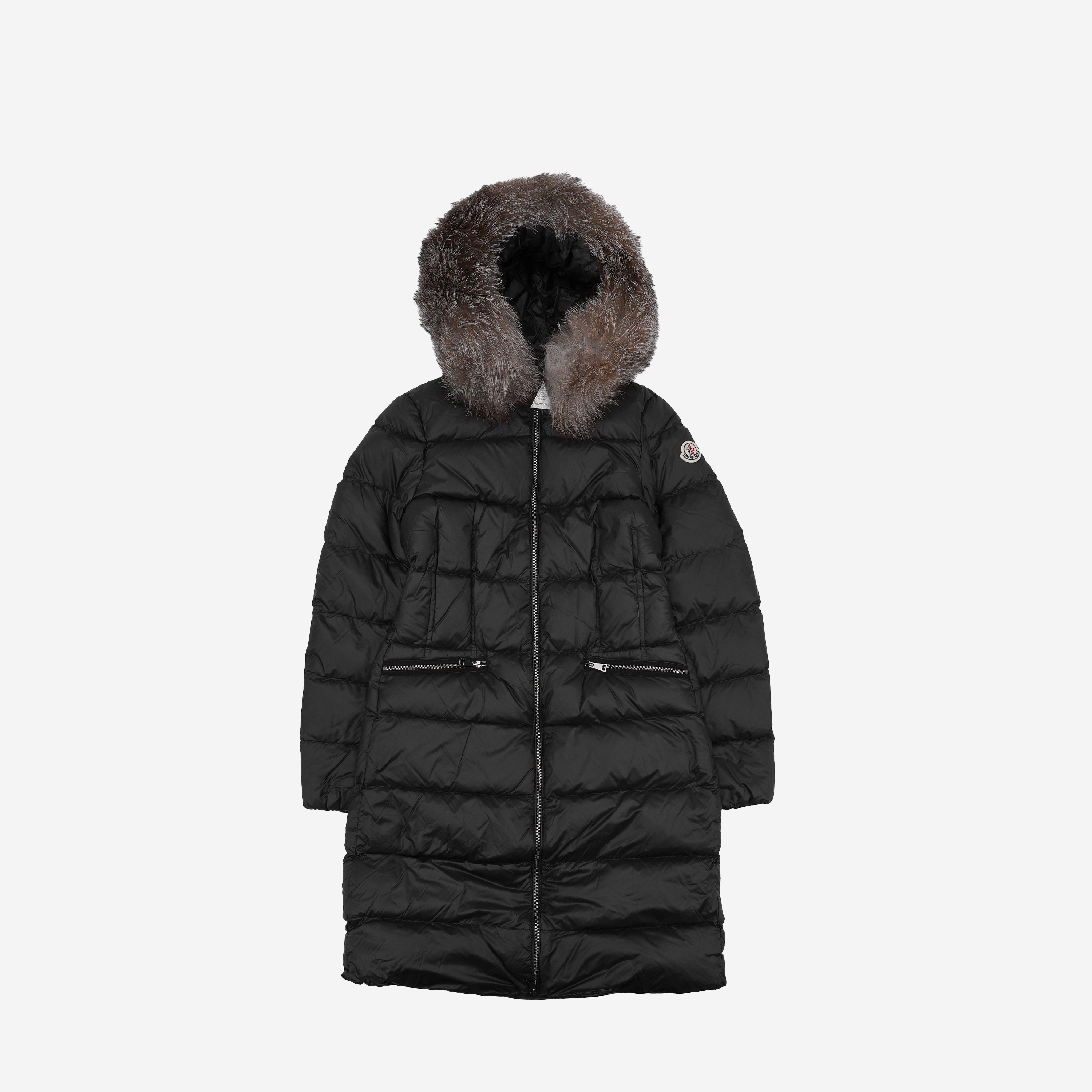 (W) Moncler Boedic Long Down Jacket Black - 22FW