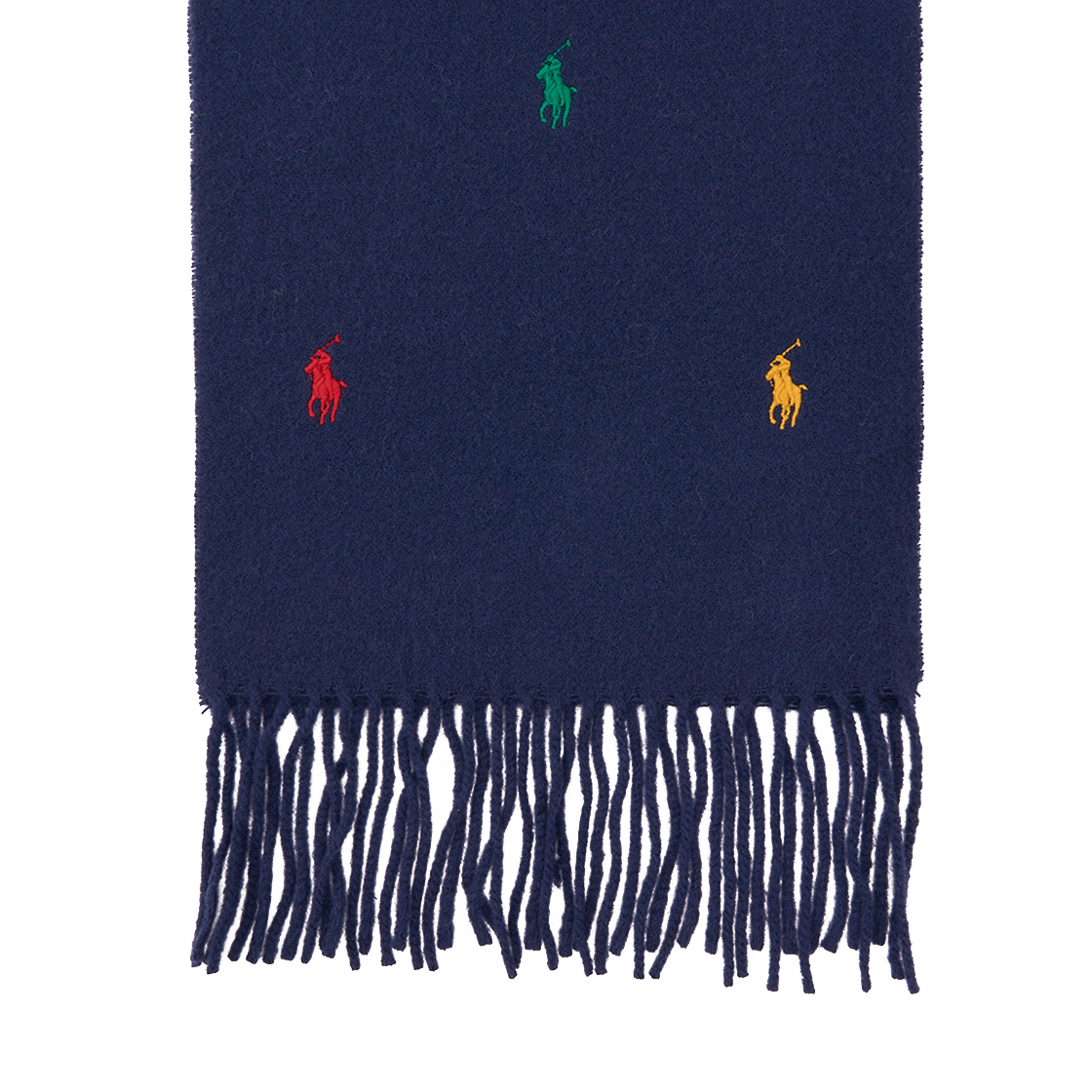 [15% 적립] 폴로 랄프 로렌 시그니처 포니 울 스카프 뉴포트 네이비 - 24FW([15% 적립] Polo Ralph Lauren Signature Pony Wool Scarf Newport Navy - 24FW) - 4