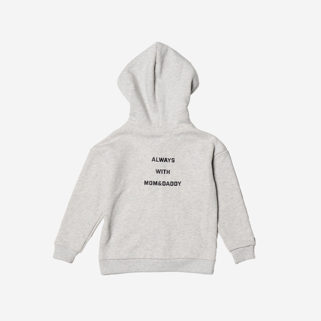 브로큰비트 얼웨이즈 윗 맘&대디 키즈 후드 집업 멜란지(Broken Beat Always With Mom&Daddy Kids Hood Zip-Up Melange) - 2