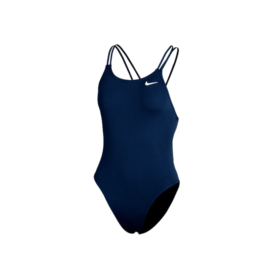 NESSA003-440 (W) Nike Swim Answer Solid Spiderback Midnight Navy