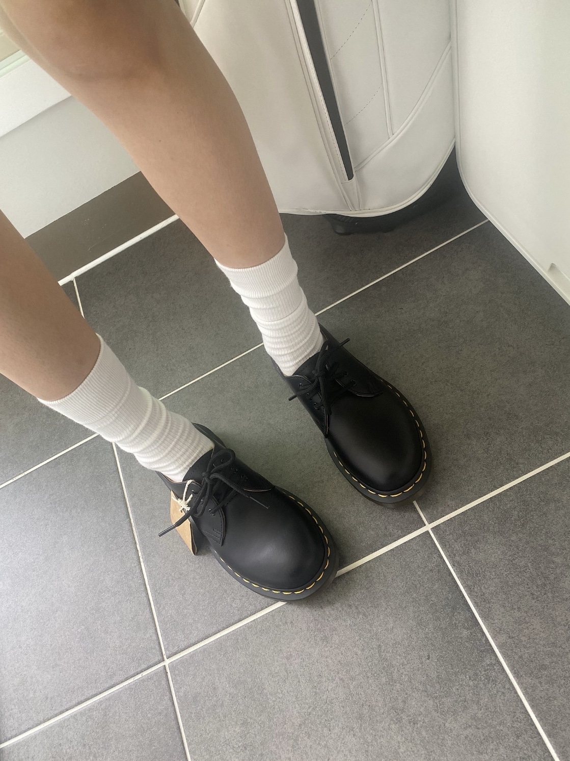 Dr. Martens 1461 Smooth Black 착용 스타일