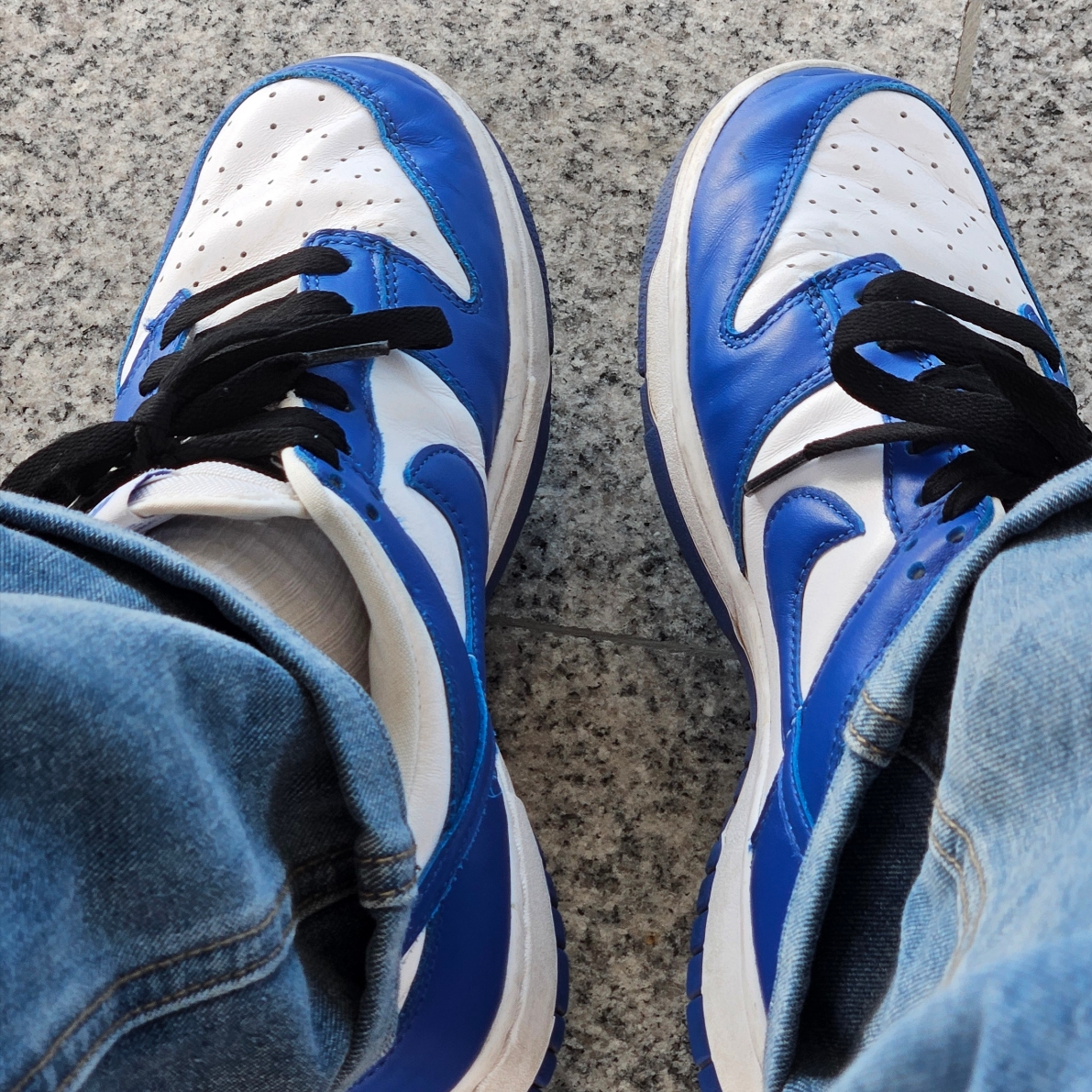 Nike Dunk Low SP Kentucky 2022 착용 스타일