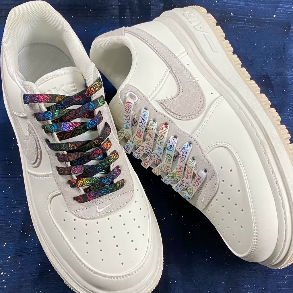 Nike Air Force 1 Luxe Summit White 착용 스타일 - 1