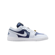 (W) Jordan 1 Low SE Football Grey White