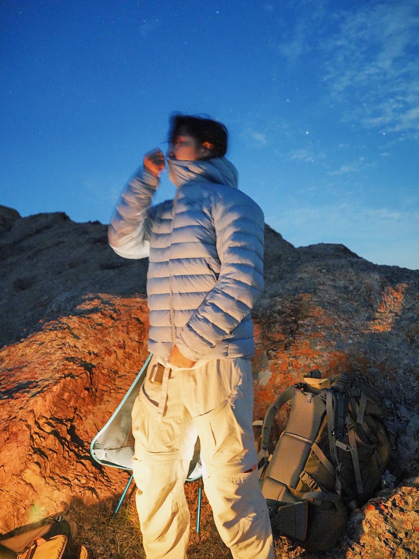 Arc'teryx Cerium Hoody Lucent 착용 스타일