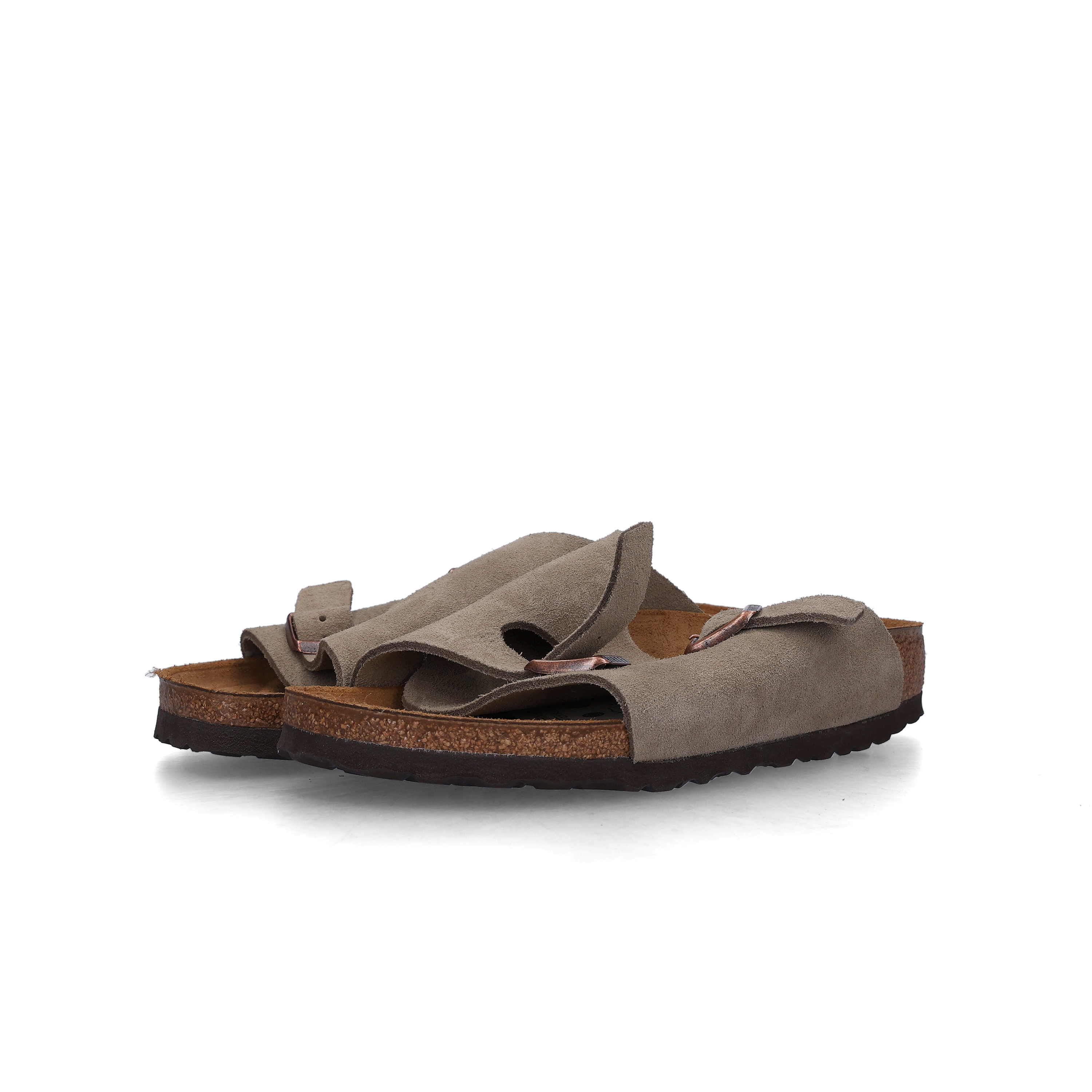 Birkenstock Zurich Suede Leather Taupe - Narrow