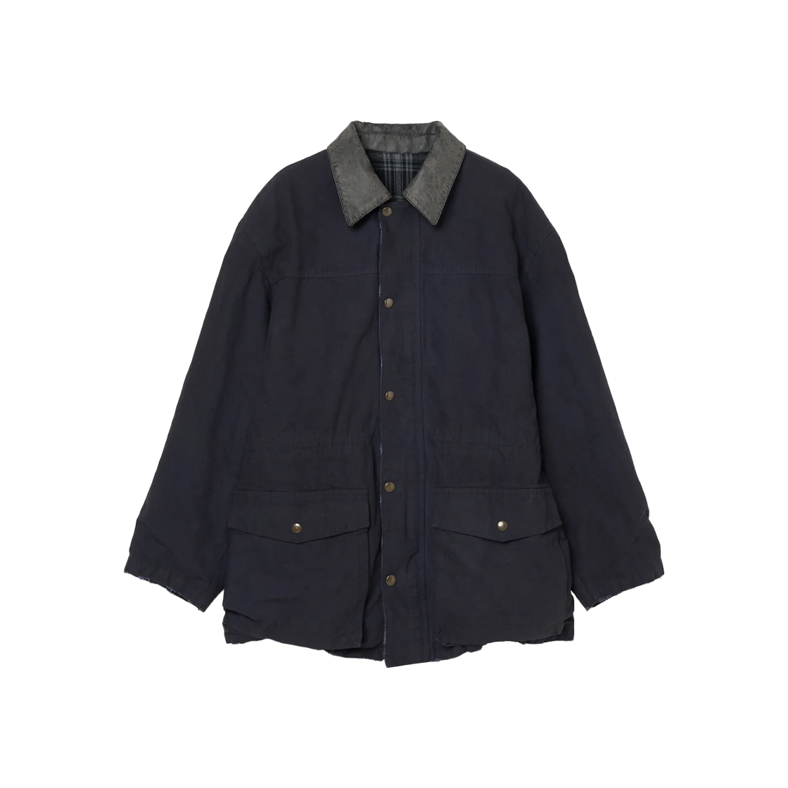 인스크리어 코튼 덕 블루종 네이비 - 24FW(Inscrire Cotton Duck Blouson Navy - 24FW)