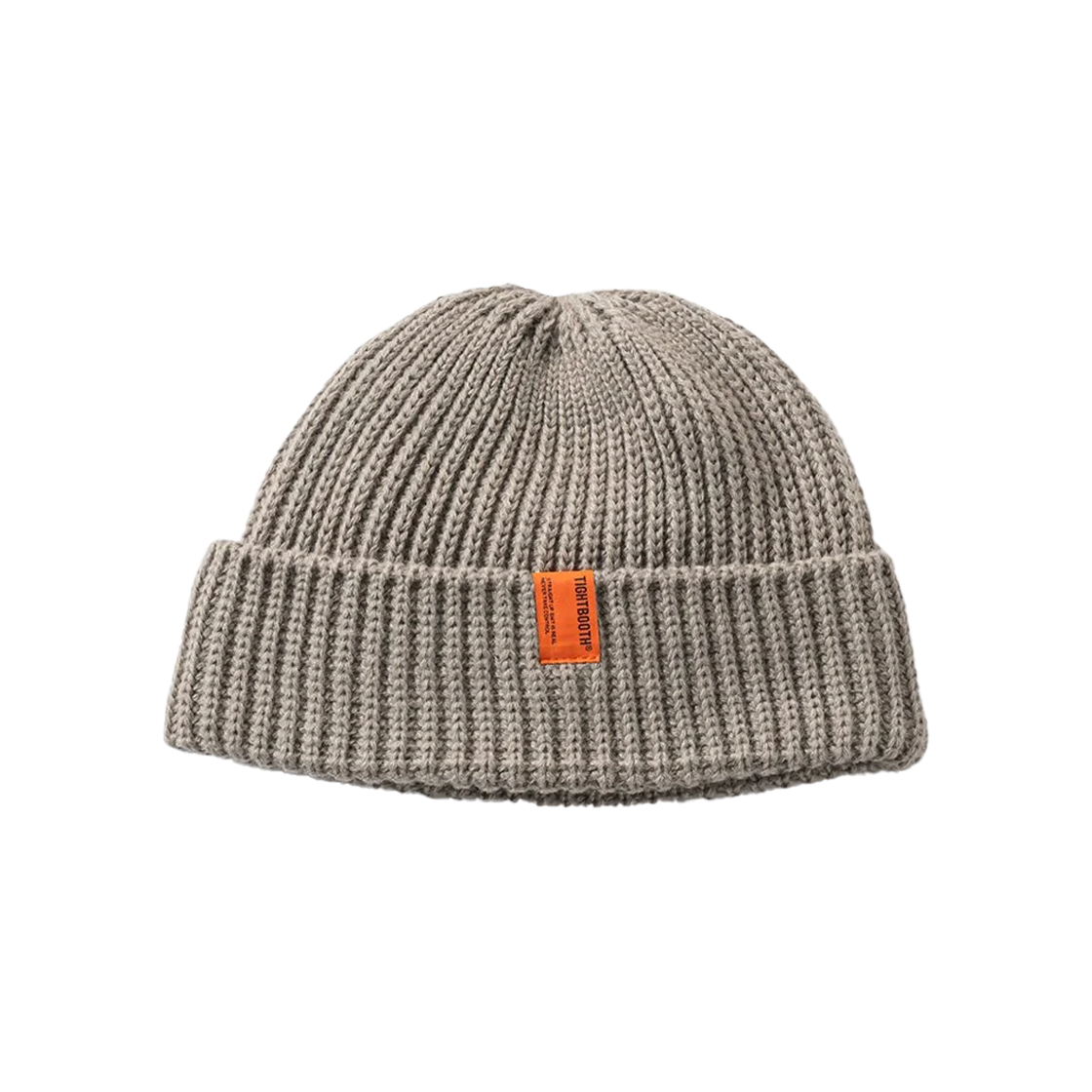 KM4DHTBTB36GY Tightbooth Tag Beanie Grey - 24FW