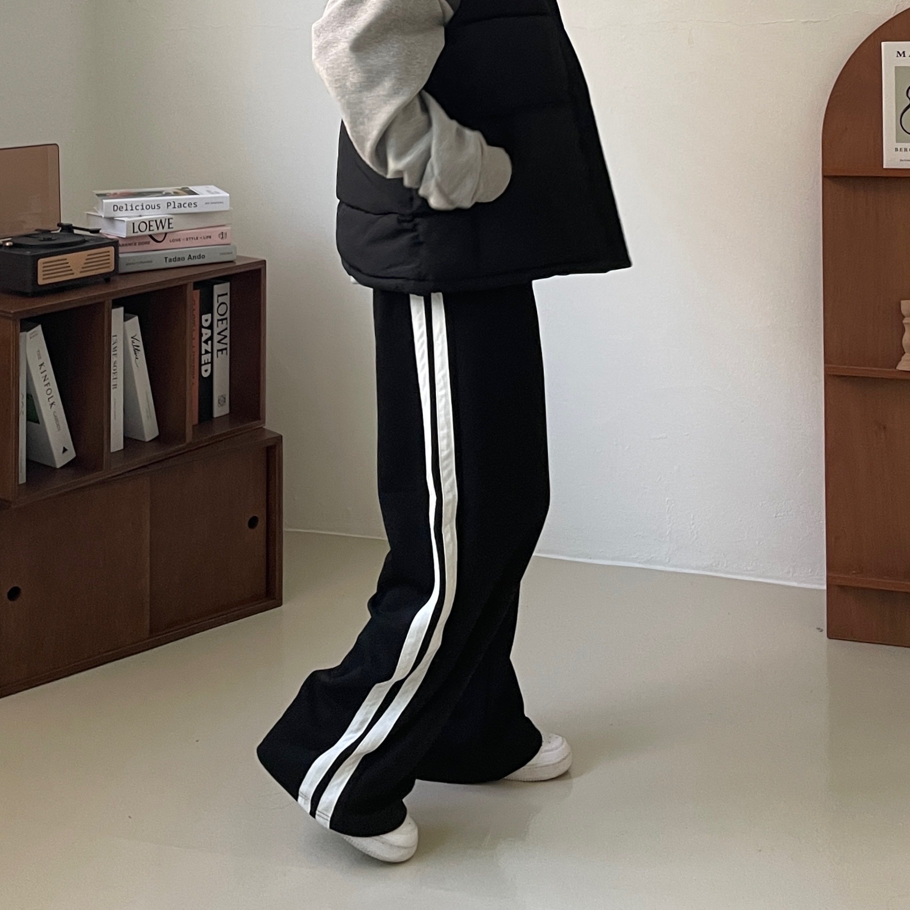 (W) Nike Air Force 1 '07 Low White 착용 스타일 - 3