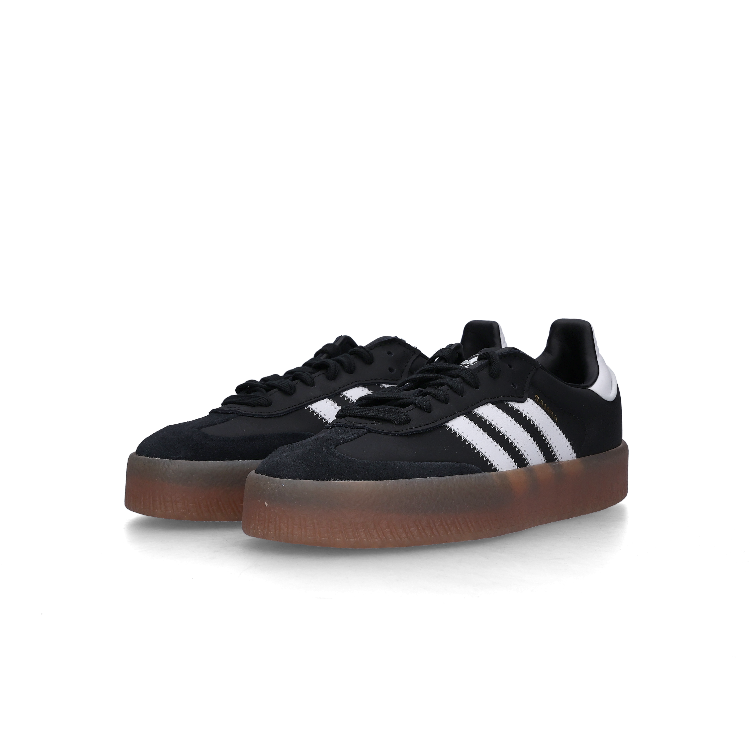 (W) Adidas Sambae Core Black Cloud White