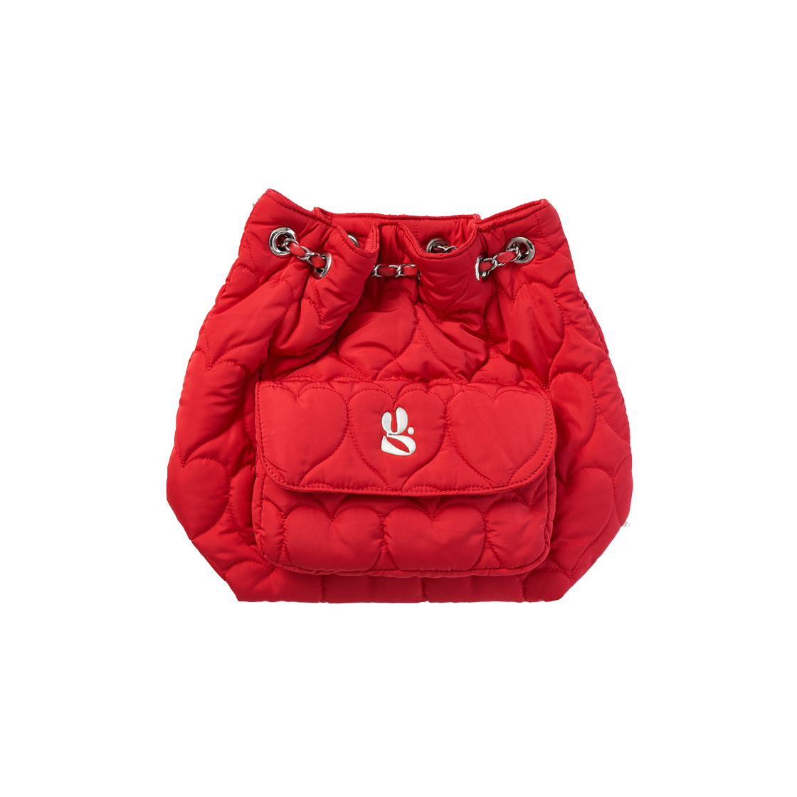 【YEGG】Heart Padding Bag ★韓国人気★送料関税込★ 예그 하트 패딩 백 블랙 | YEGG | KREAM