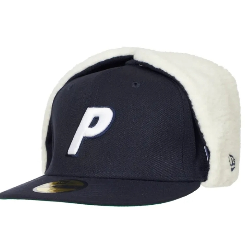 Palace New Era Dogear LP 59Fifty Navy - 24FW 착용 스타일 - 3