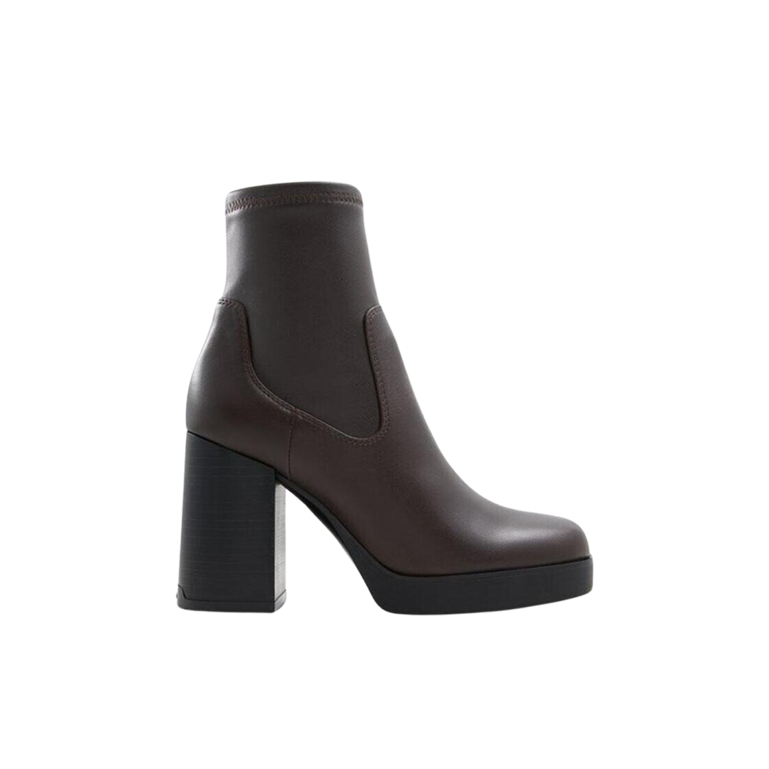 (W) 알도 세라피카 앵클 부츠 다크 브라운((W) Aldo Seraphica Ankle Boots Dark Brown)