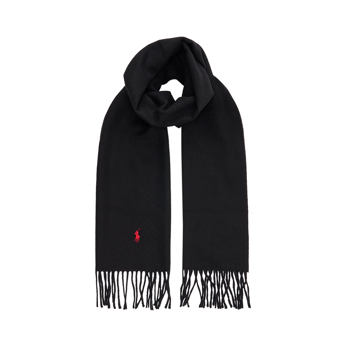 [20% 적립] 폴로 랄프 로렌 시그니처 포니 울 블렌드 스카프 블랙 - 24FW([20% 적립] Polo Ralph Lauren Signature Pony Wool Blend Scarf Black - 24FW) - 3