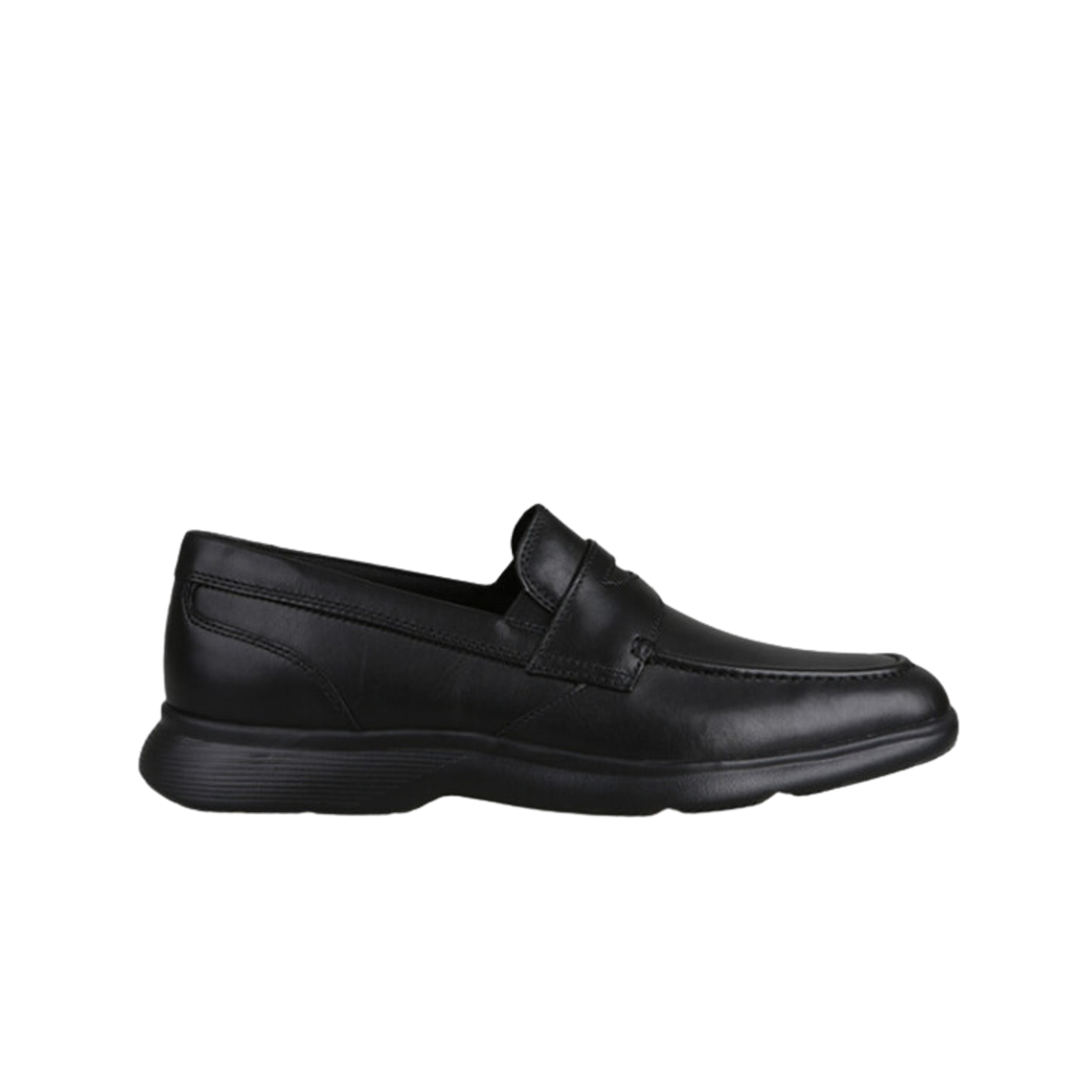 락포트 드레스포츠 페니 로퍼 블랙 - W 와이드(Rockport Dressport Penny Loafer Black - W Wide)