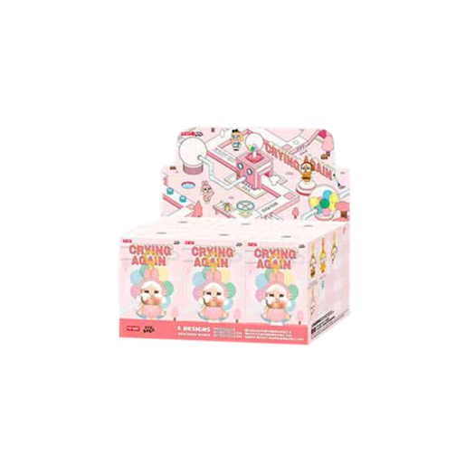 - Pop Mart Crybaby Crying Again Series Plush Keyring Sealed Case (6 Blind Boxes)