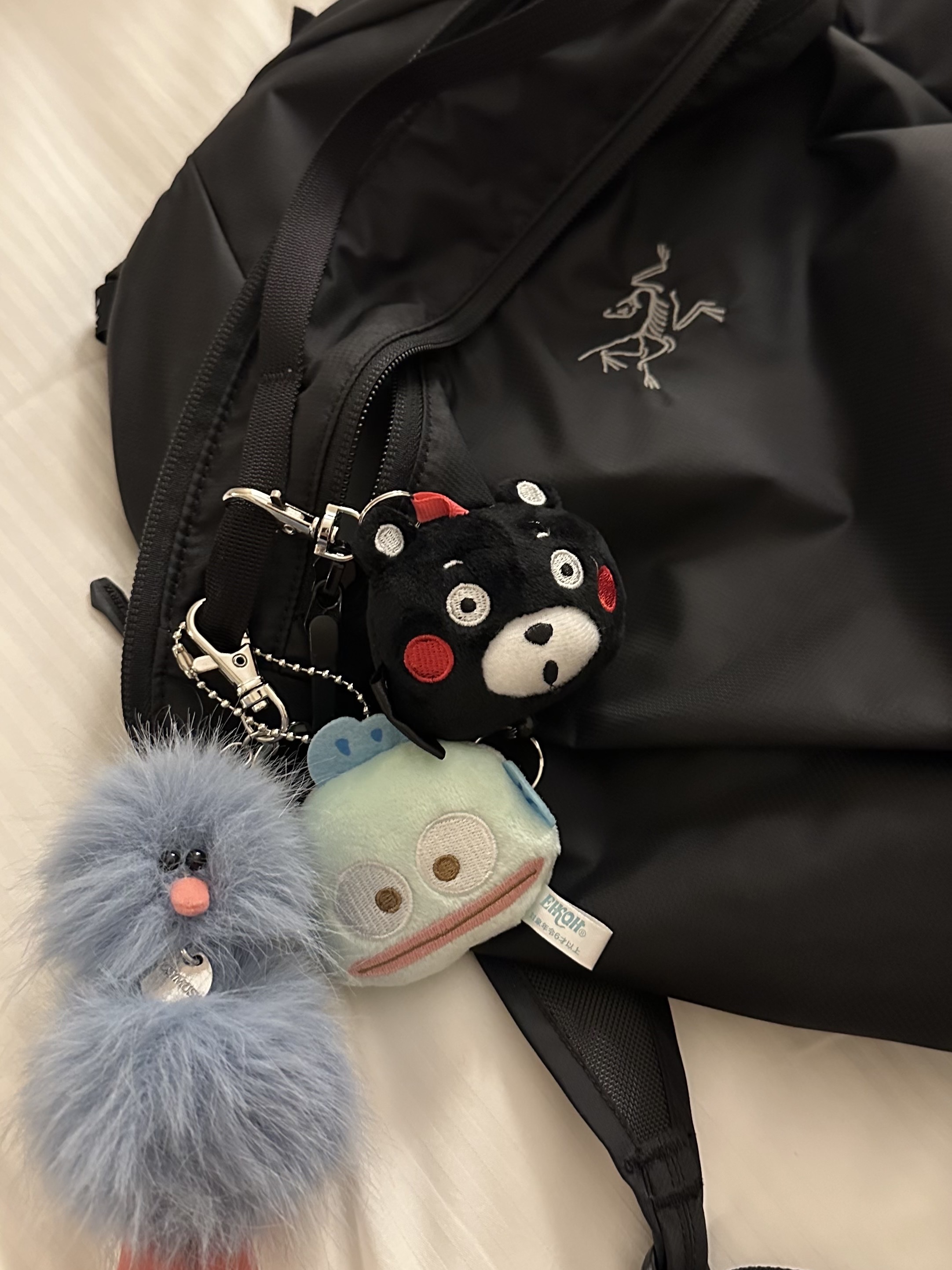 Stussy Basic Zip Hoodie Black, Cosymosy Mini Bird Bird Keyring Blue 착용 스타일 - 2