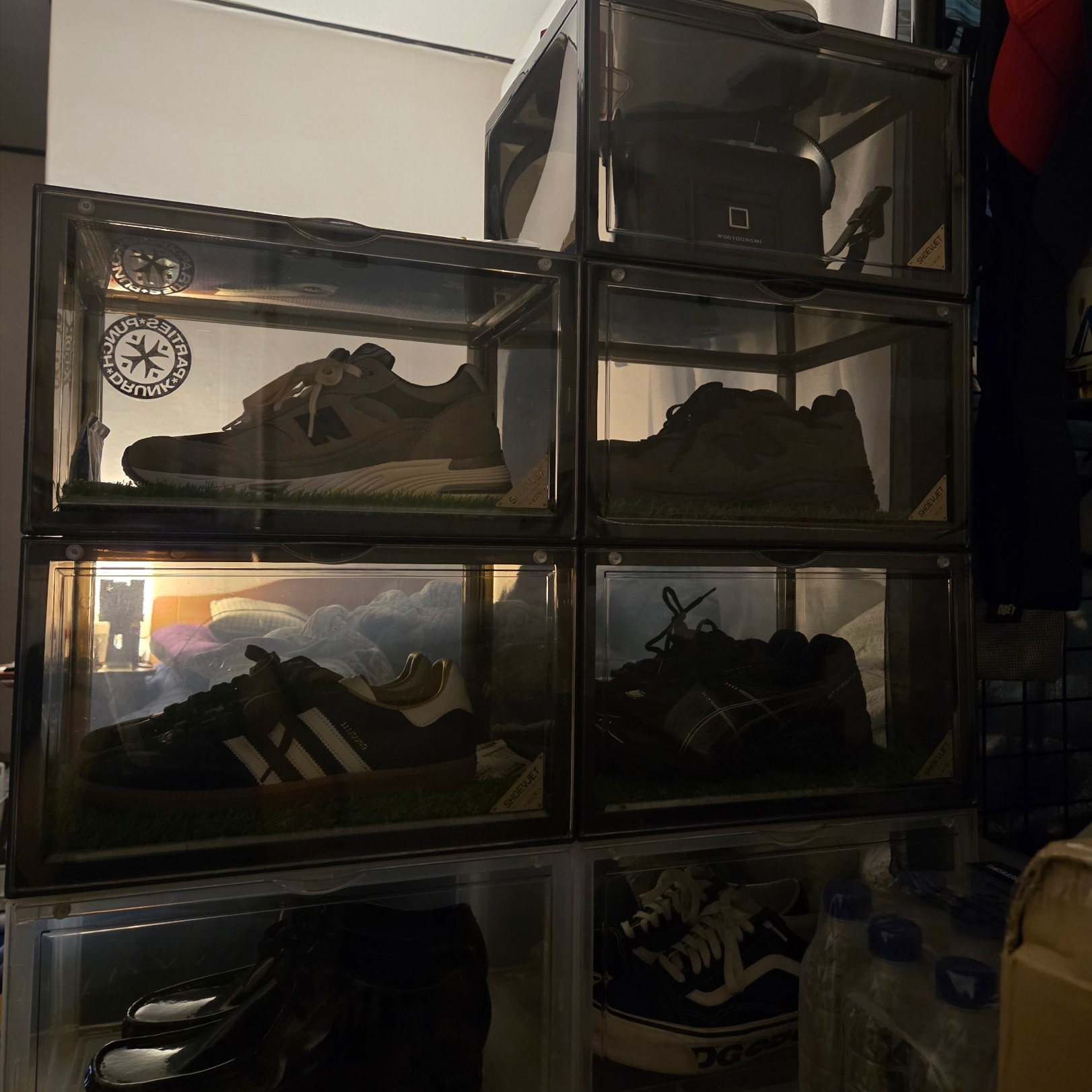 Shoevjet Wide Black, Adidas x JJJJound Samba OG Core Black Off White 착용 스타일
