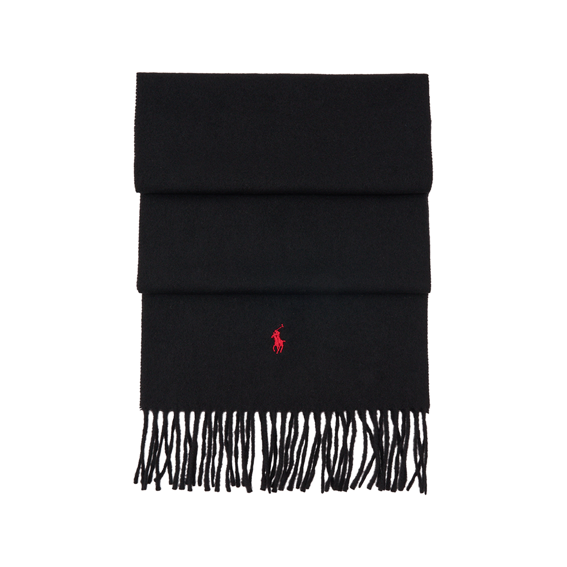 [20% 적립] 폴로 랄프 로렌 시그니처 포니 울 블렌드 스카프 블랙 - 24FW([20% 적립] Polo Ralph Lauren Signature Pony Wool Blend Scarf Black - 24FW) - 2