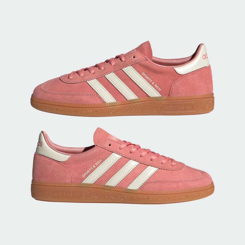 Adidas x Sporty & Rich Spezial Handball Pantone Cream White 착용 스타일 - 4