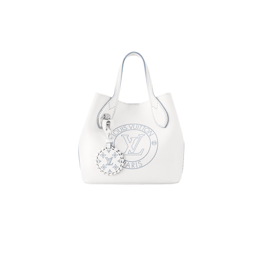 Louis Vuitton Blossom PM Mahina White Blue