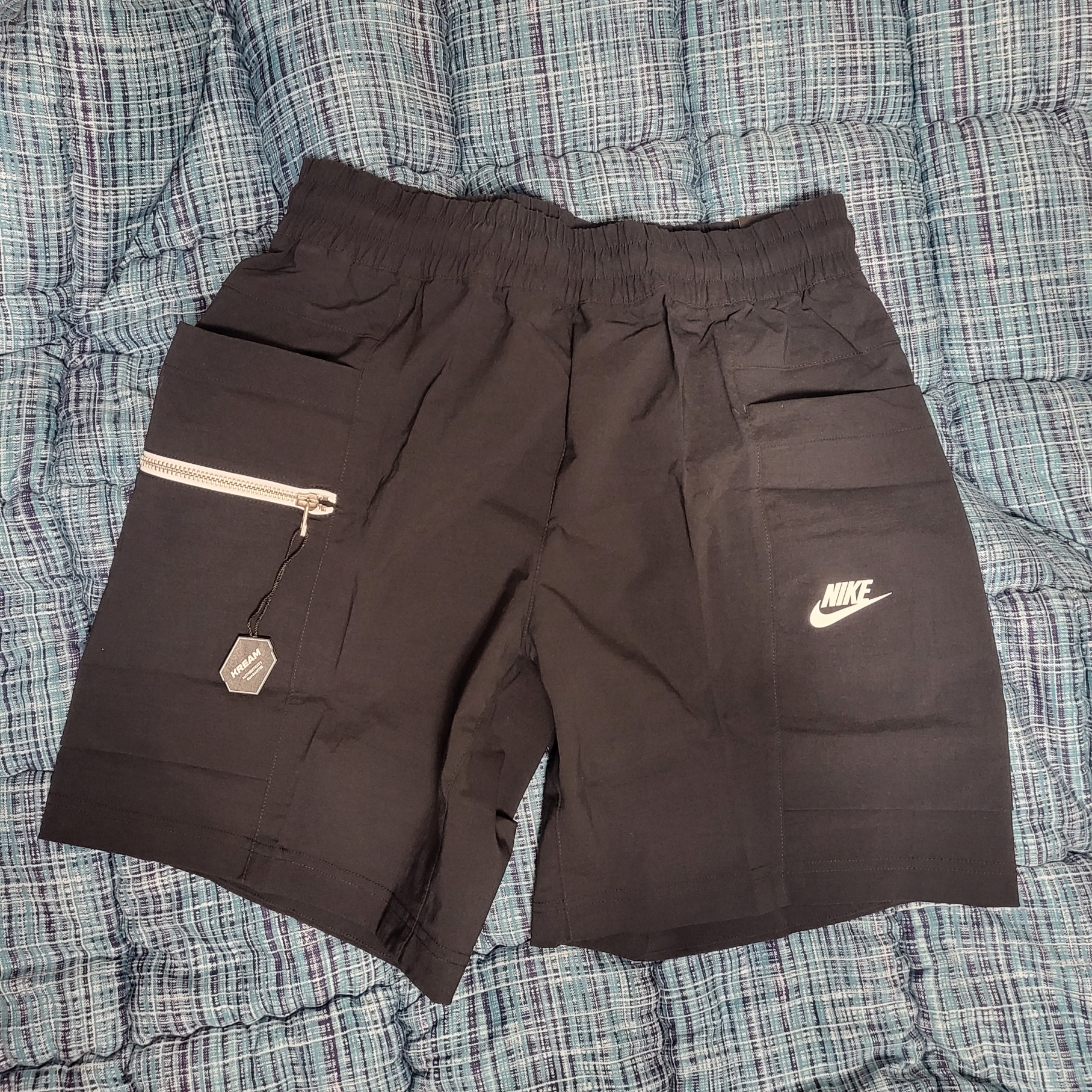 Nike NSW Modern Essentials Woven shorts Black - Asia 착용 스타일