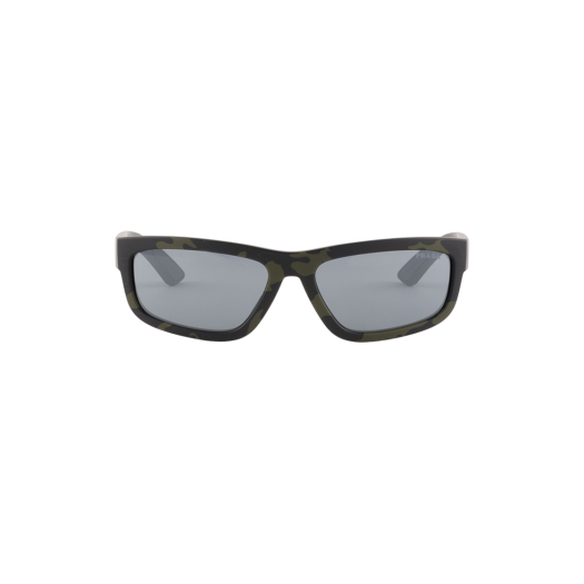 Prada Linea Rossa Sunglasses Mirrored Black Lenses