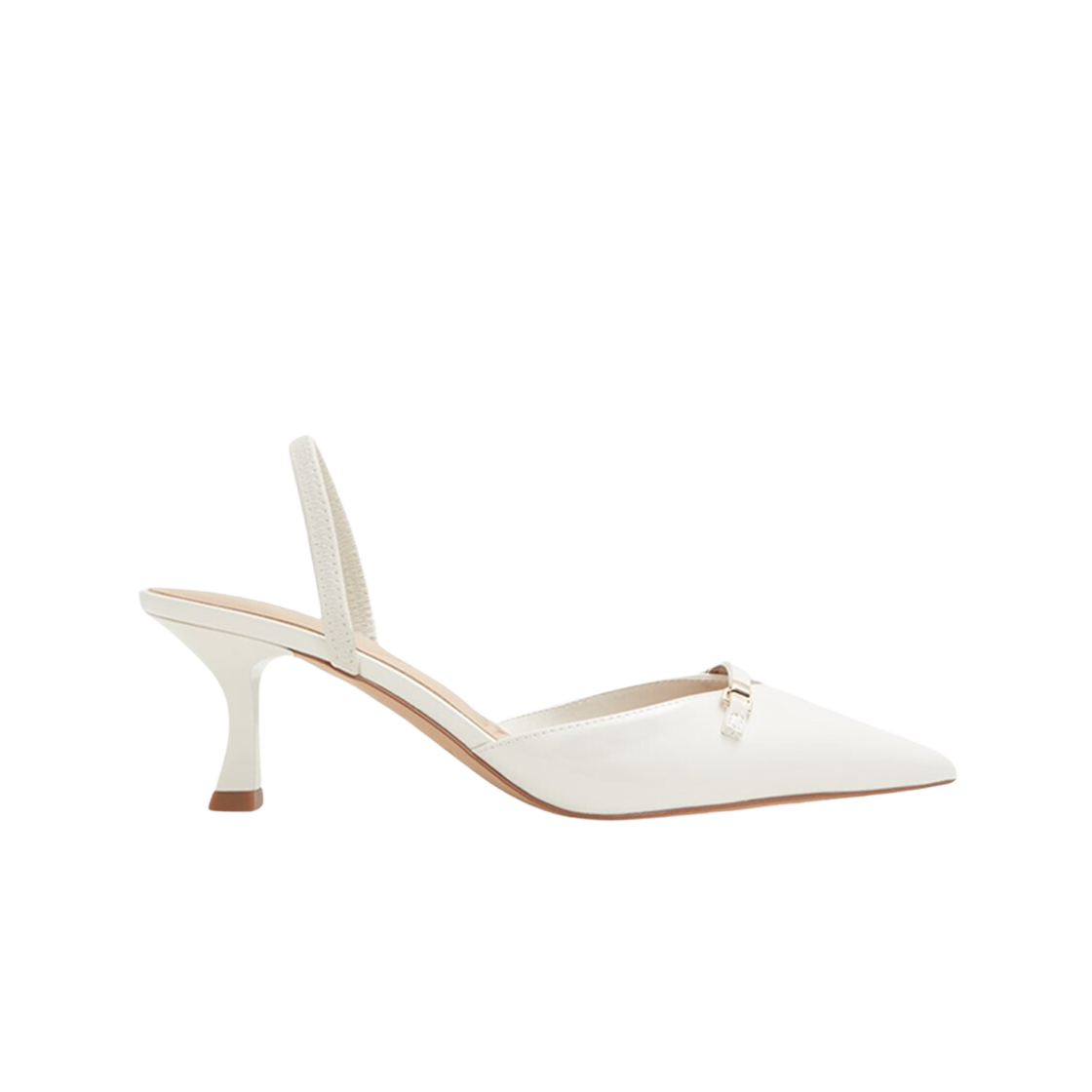 (W) 알도 나일라 펌프스 힐 화이트 본((W) Aldo Nyla Pumps Heel White Bone)