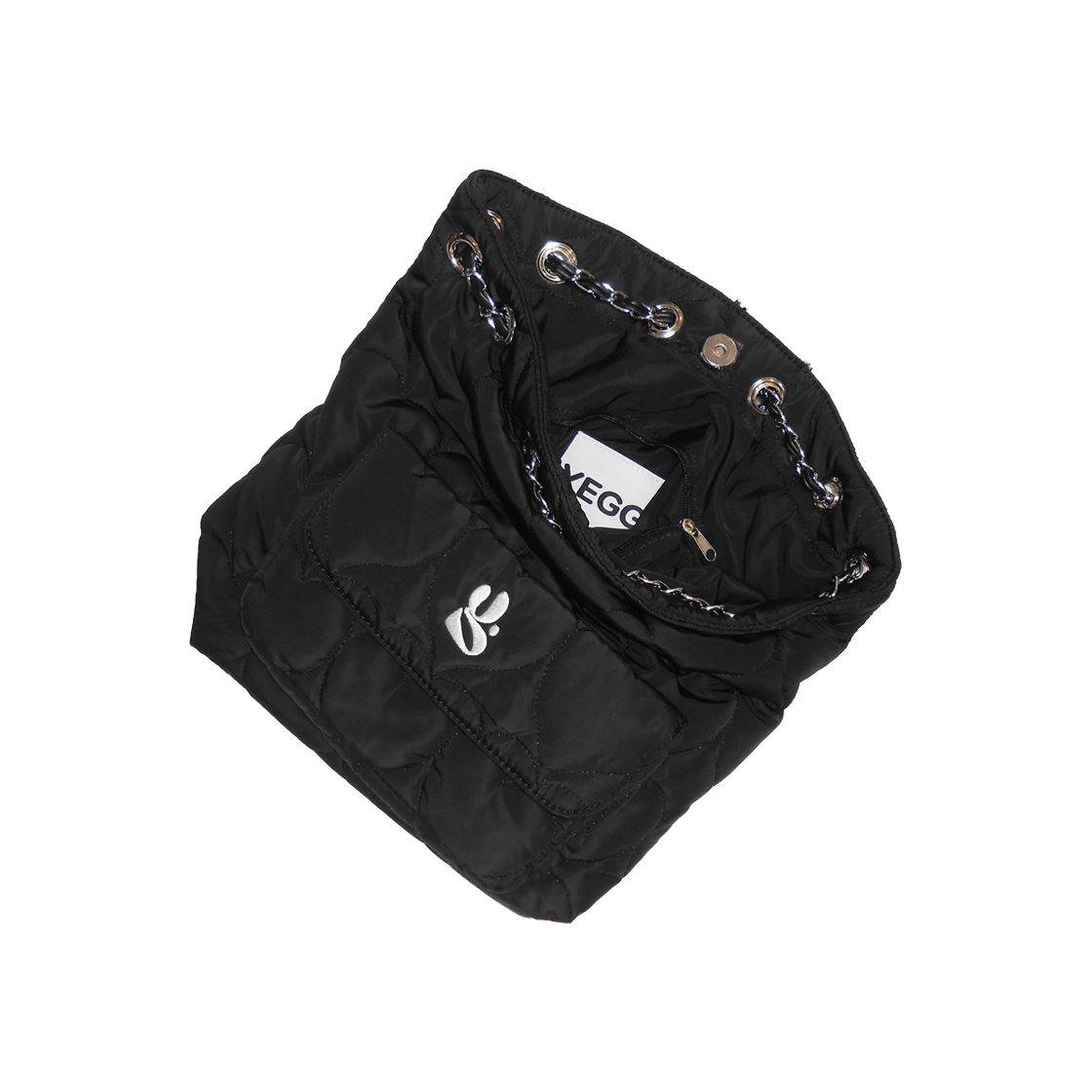 【YEGG】Heart Padding Bag ★韓国人気★送料関税込★ 예그 하트 패딩 백 블랙 | YEGG | KREAM