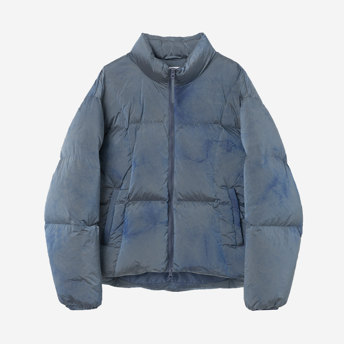밀로 아카이브 아케이드 커브 덕 다운 패딩 멀티 블루