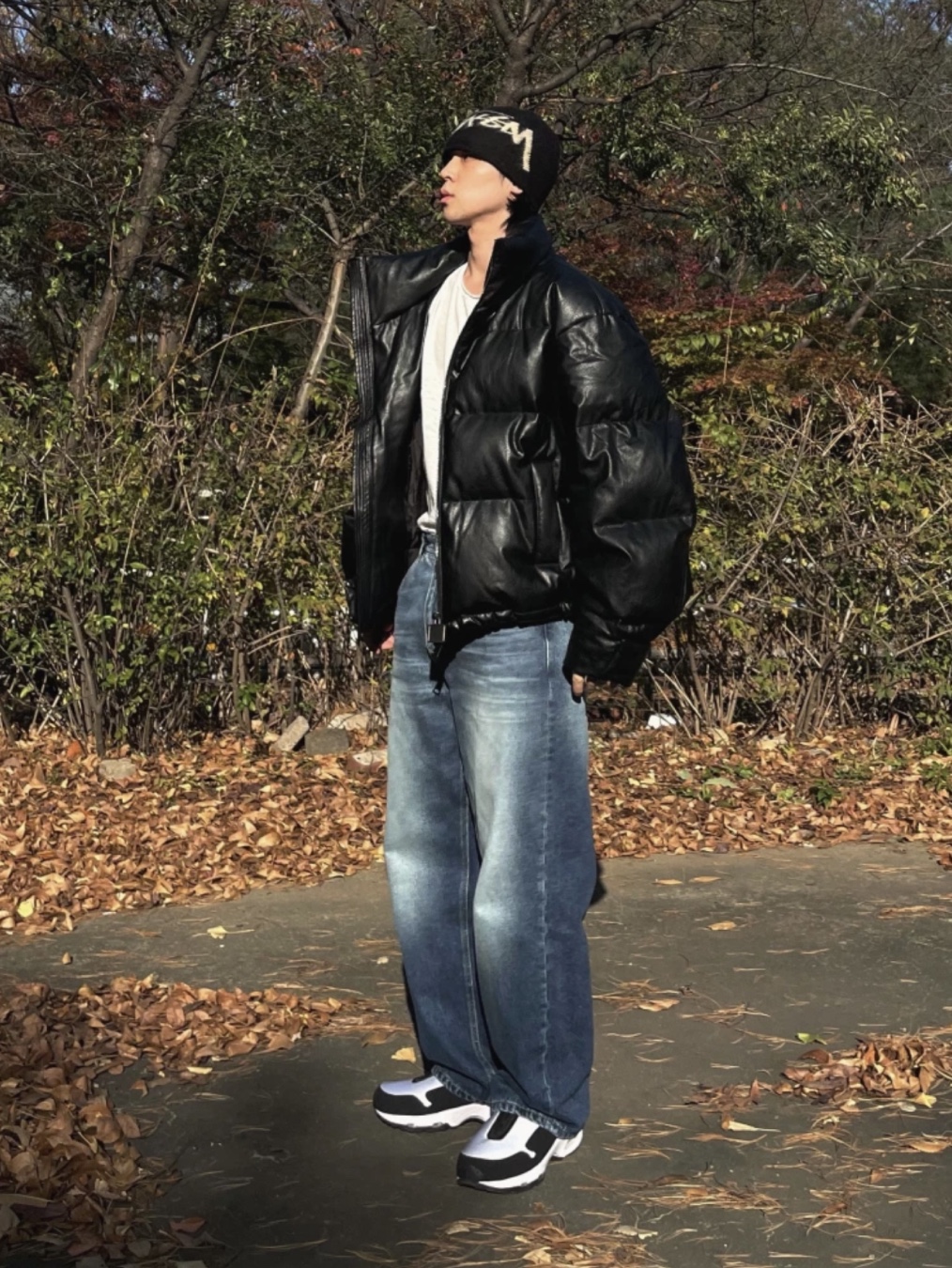 Arc'teryx Bird Head Toque Phenom, C.P. Company Cotton Goggle Beanie Black - 24SS 착용 스타일 - 6