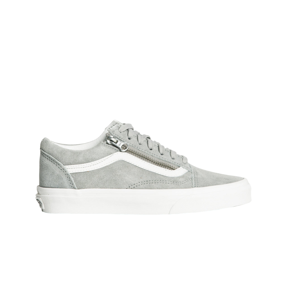 VN0A3493A4F Vans Old Skool Zip Low Top Drizzle Blanc De Blanc