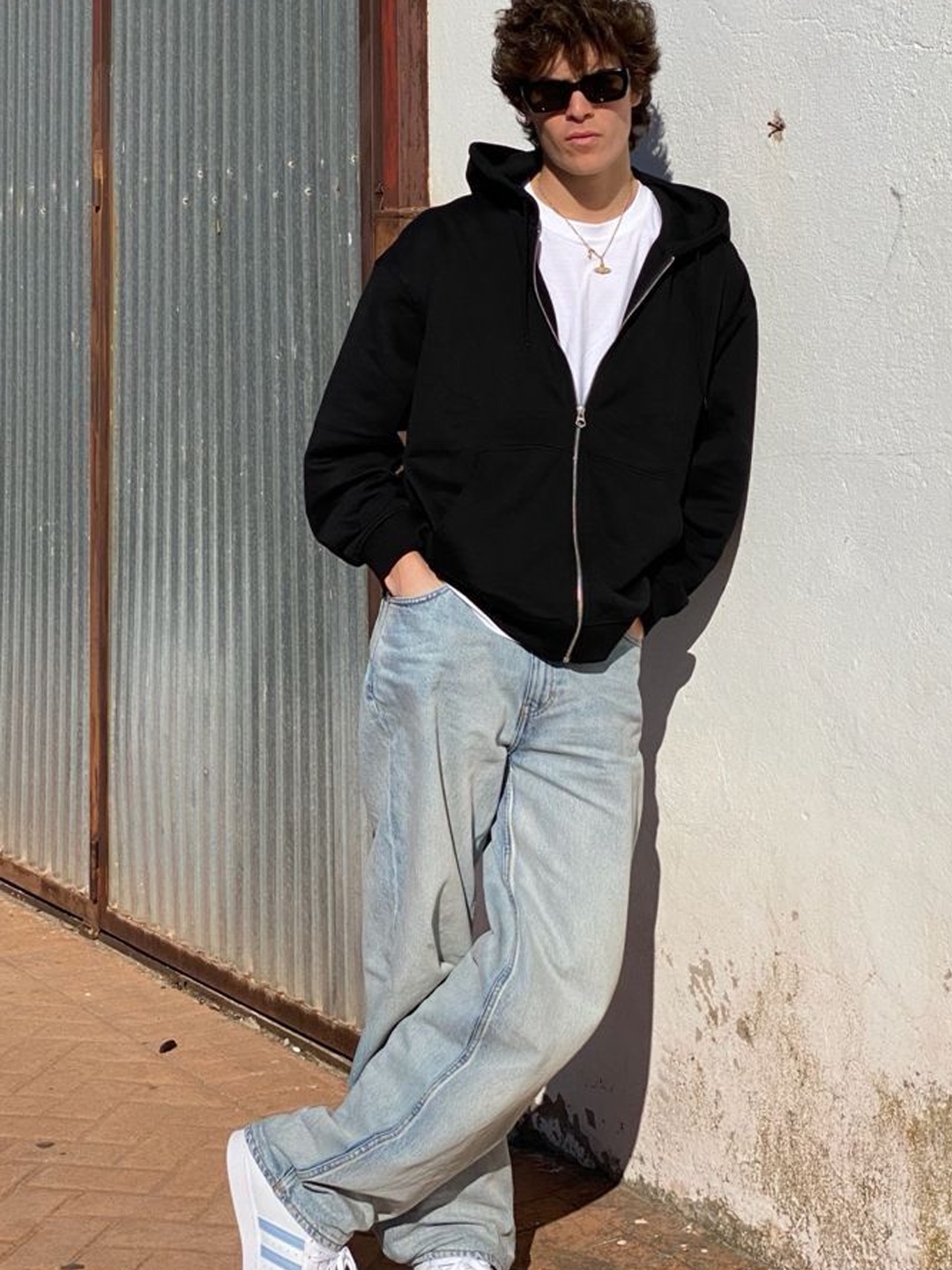 Stussy Basic Zip Hoodie Black, Nike NRG Solo Swoosh Full Zip Hoodie Dark Grey Heather - Asia 착용 스타일 - 2