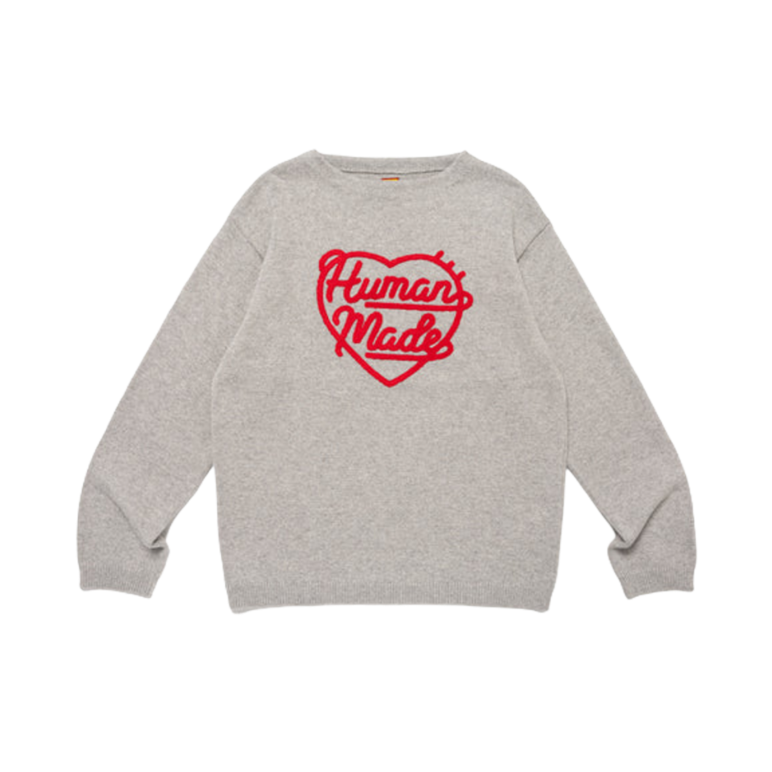 휴먼 메이드 하트 니트 스웨터 그레이 | Human Made | KREAM 휴먼 메이드 하트 니트 스웨터 그레이 | Human Made | KREAM