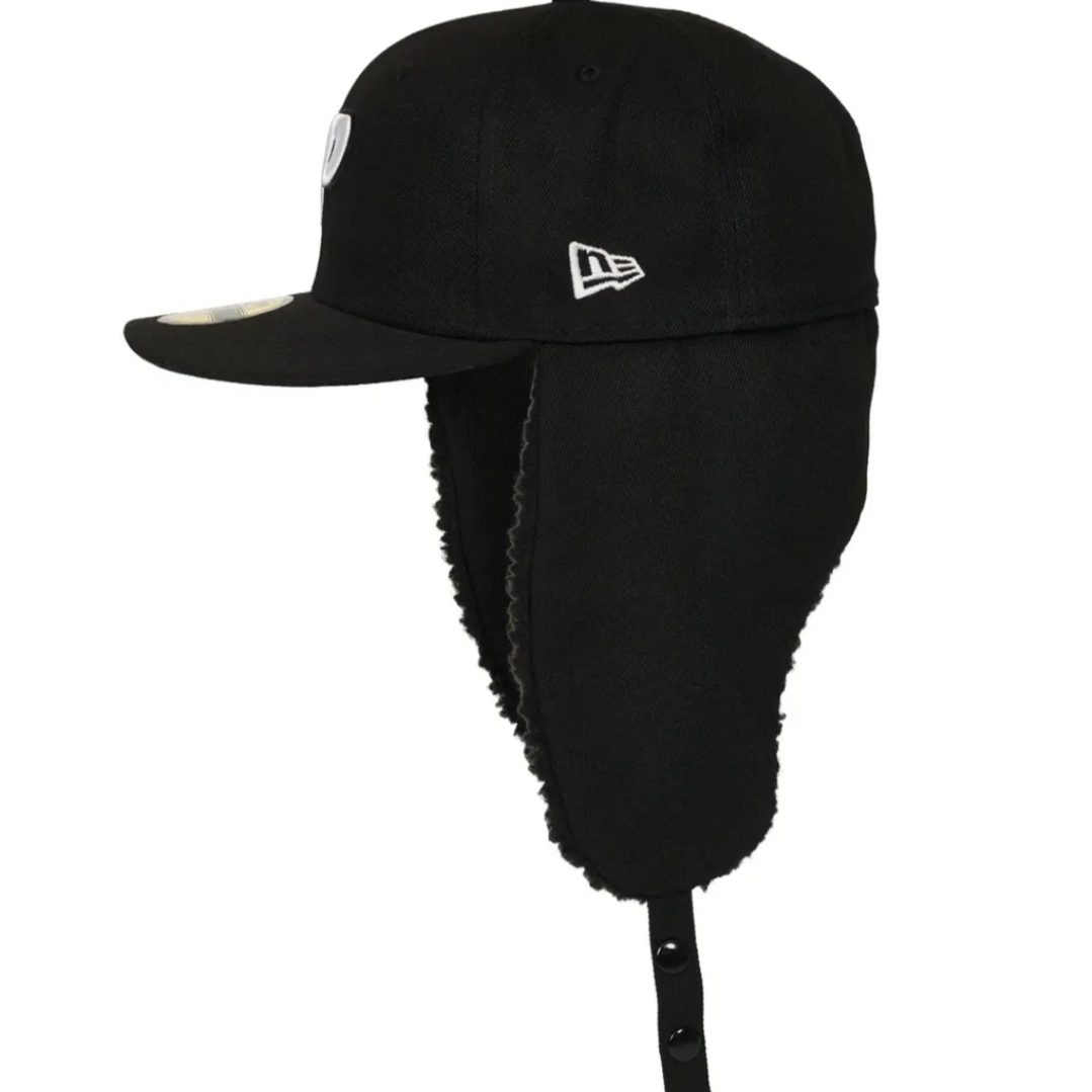 Palace New Era Dogear LP 59Fifty Black - 24FW 착용 스타일 - 3