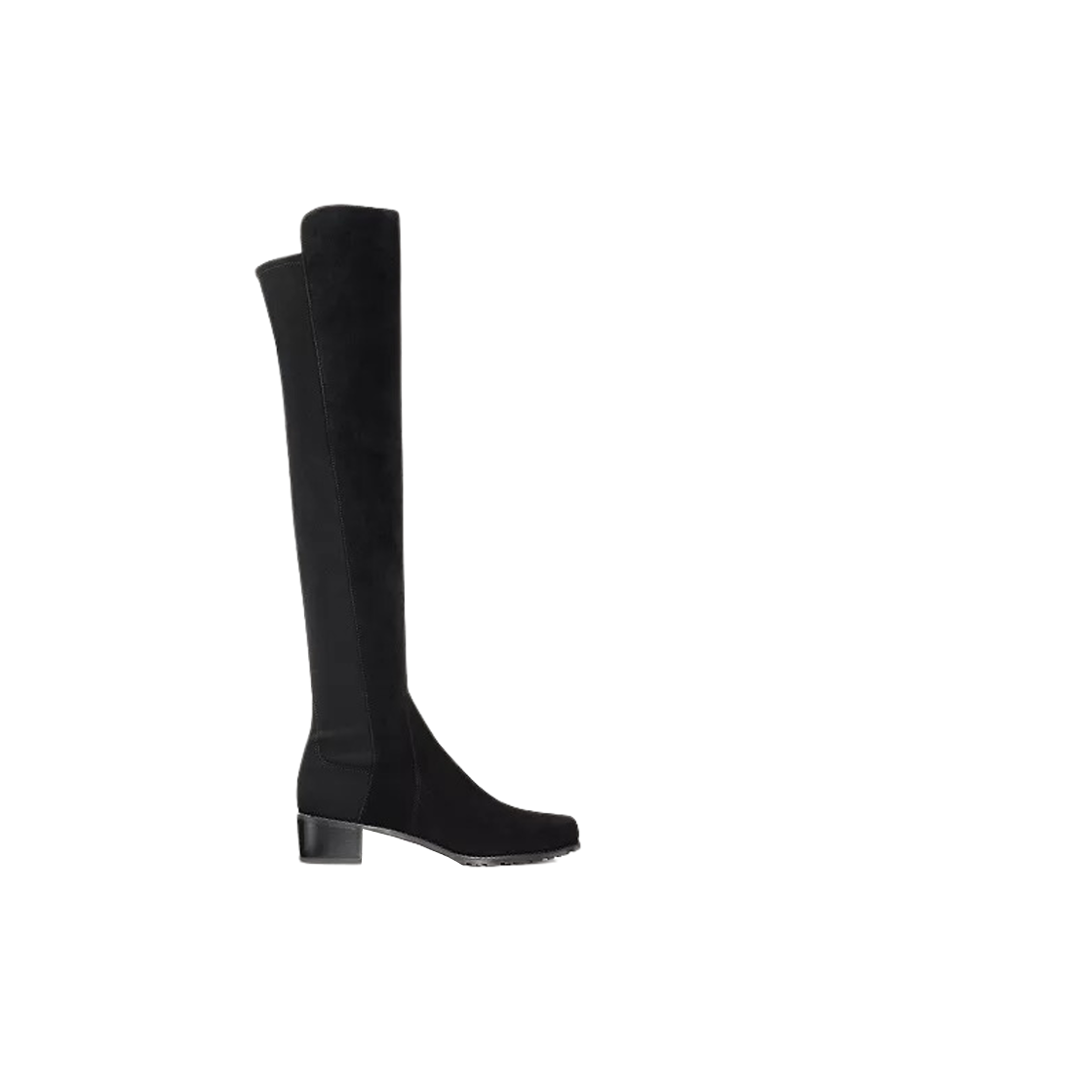 (W) 스튜어트 와이츠먼 리저브 오버 더 니 부츠 스웨이드 블랙((W) Stuart Weitzman Reserve Over The Knee Boots Suede Black)